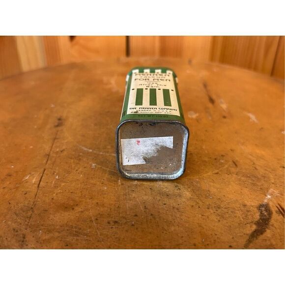 Antique Art Deco Mennen Talcum Powder After Bath Men￼Natural Advertising TIN (82 - Picture 6 of 6